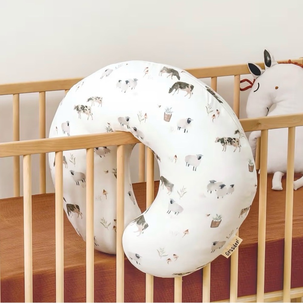 Boppy Nursing Pillow + FARM Cover